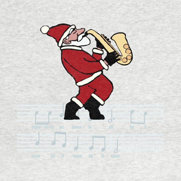 Swinging Santa - Sax by DaJellah